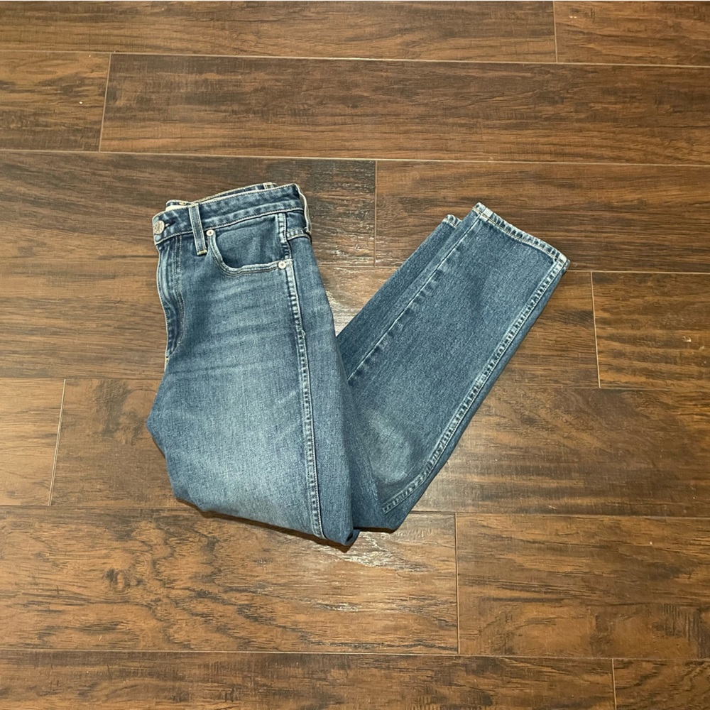 AMO Chelsea Crop Jeans mineral blue Size 25